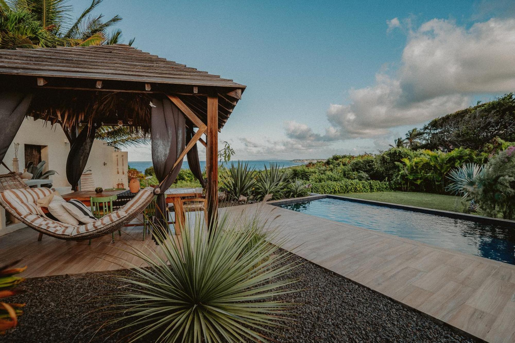 Villa Manika Vue Mer Le Moule Exterior photo