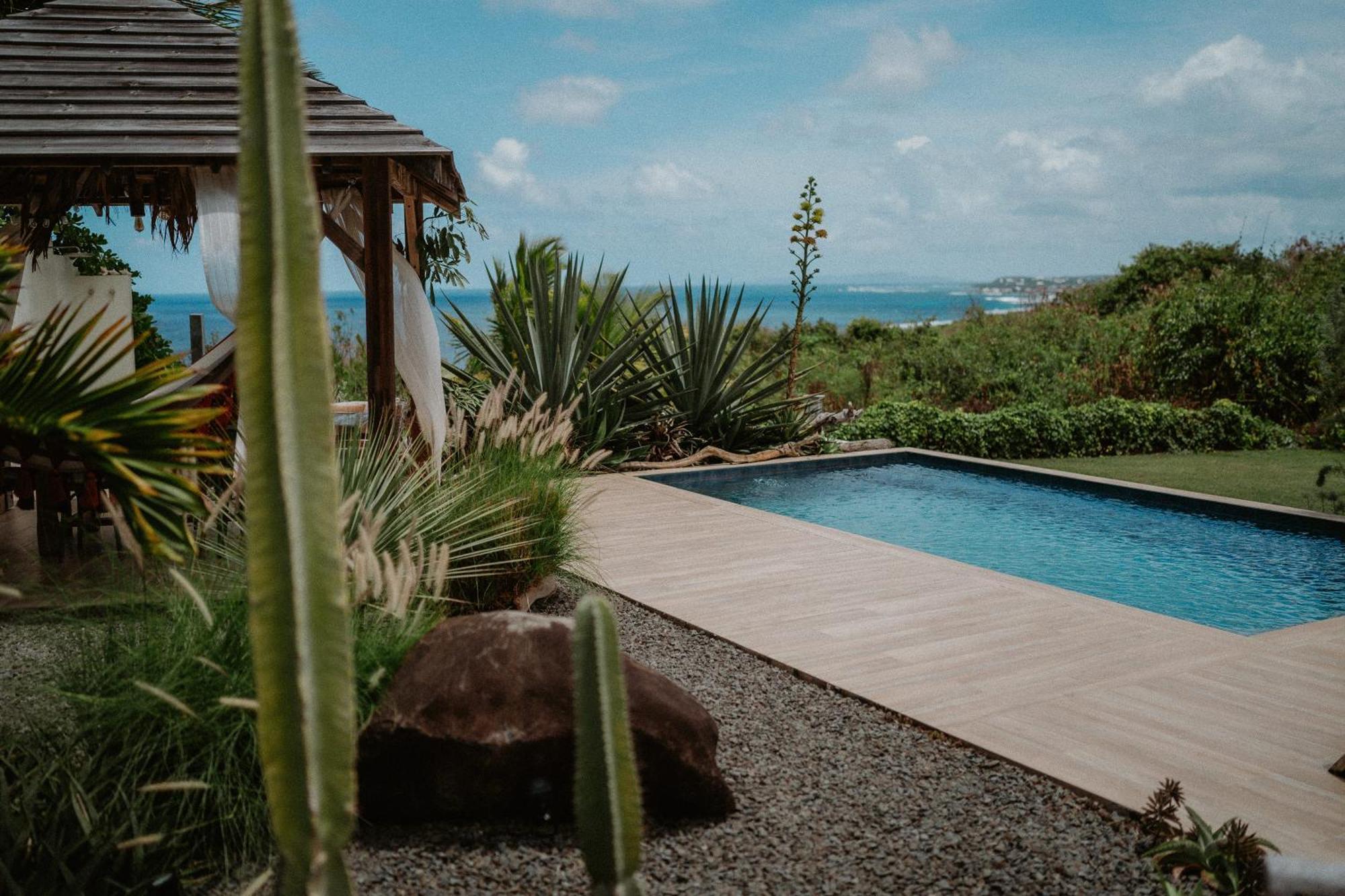 Villa Manika Vue Mer Le Moule Exterior photo